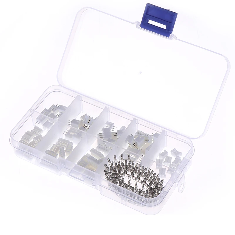 

230pcs/box 2p 3p 4p 5pin PH2.0 Pitch Terminal Kit / Housing / Pin Header JST Connector Wire Connectors Adapter Kits