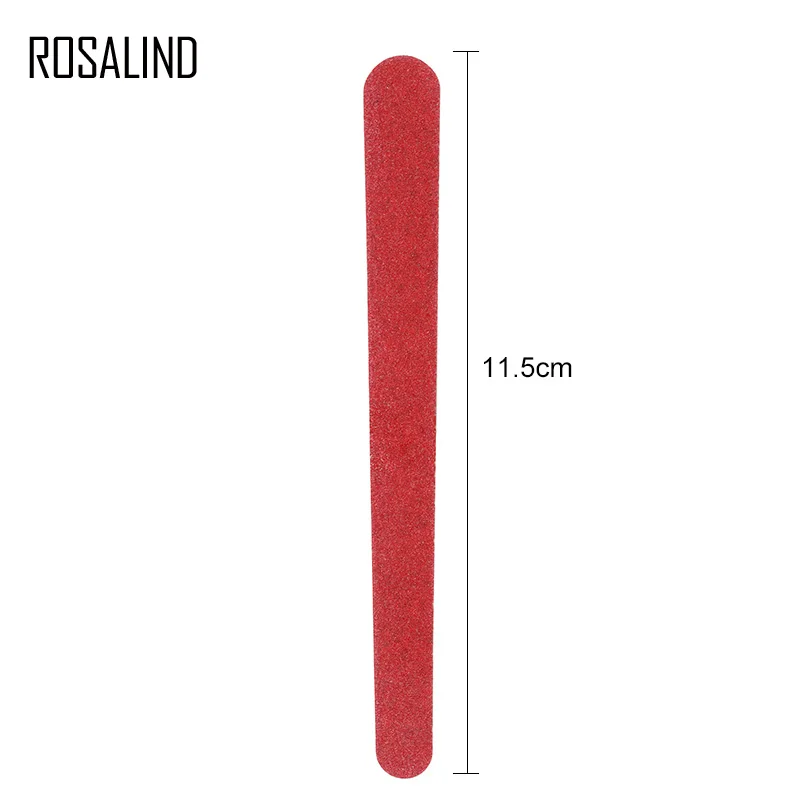 ROSALIND 40 шт./лот набор пилок для ногтей аксессуары маникюра педикюра буферный