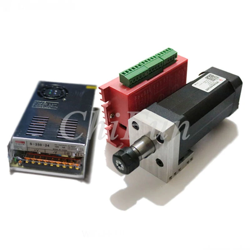 100 Вт 44 9 (Н. См) бесщеточный моторизованный комплект для привода шпинделя мотор +