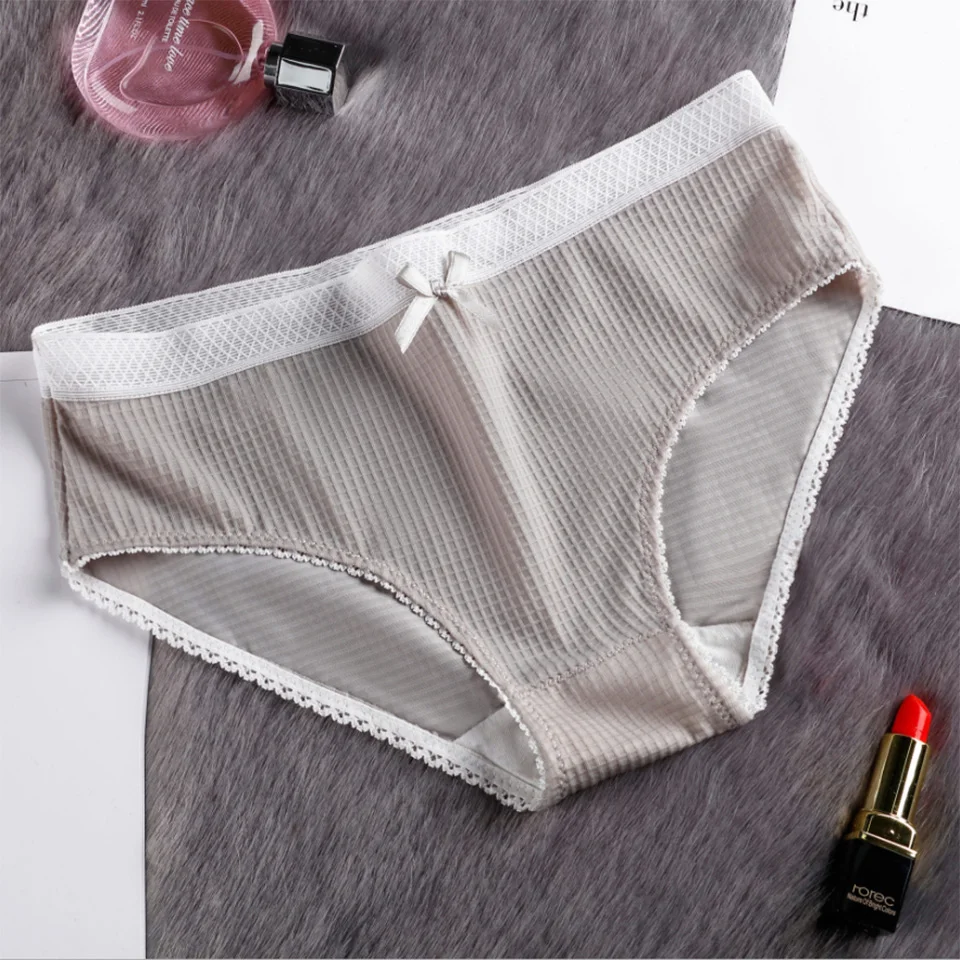3 шт. ультратонкие женские бесшовные трусы с низкой посадкой быстросохнущее