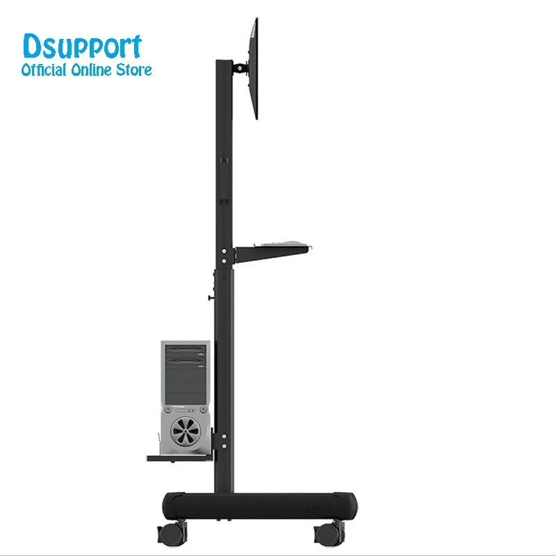 Подъемная напольная подставка полная вращающаяся для клавиатуры монитора 17 32