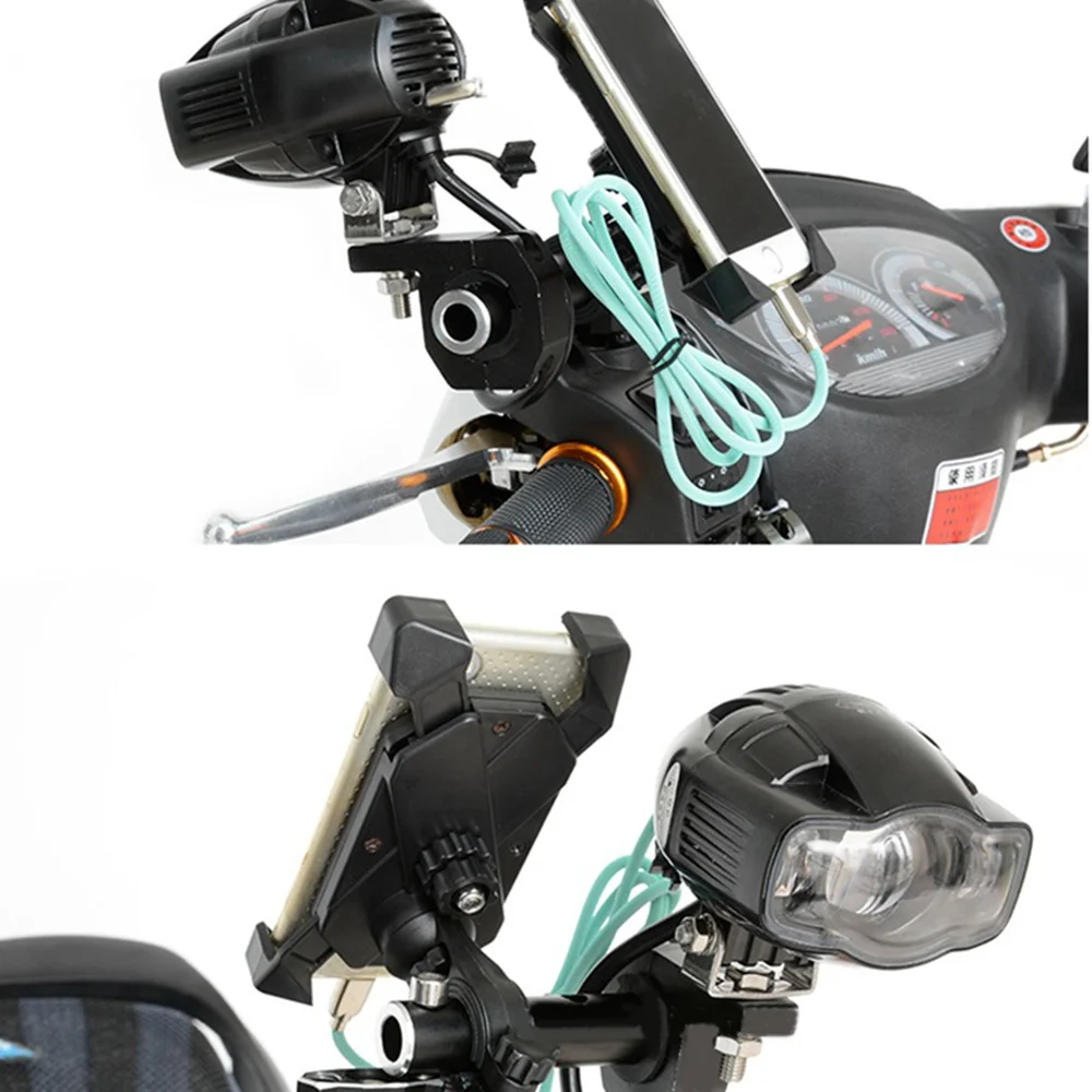 Прожектор для мотоциклов противотуманная фара 20 Вт 6000 К HONDA YAMHA SUZUKI KTM и BMW BENELLI Aprilia