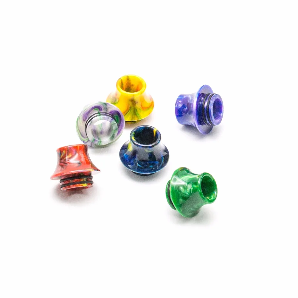 Кварцевый Banger 50 шт. 810 капельный наконечник эпоксидная смола для V8 RDA RTA бак