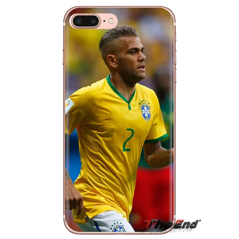 Dani Alves для Huawei G7 G8 P7 P8 P9 P10 P20 P30 Lite Mini Pro P Smart Plus 2017 2018 2019 прозрачные мягкие чехлы |