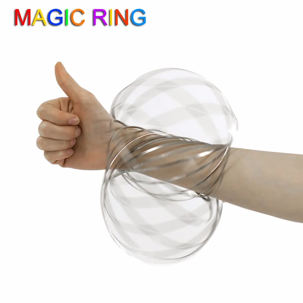 Niuniu Daddy Toroflux Torofluxus Flowtoys волшебное кольцо кинетическая Весенняя игрушка 3D с