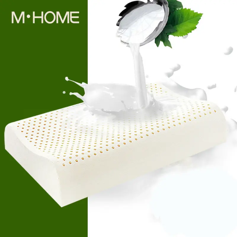 Thailand Natural Latex Pillow Neck Massage Health Supplies Sleep Aid Pillows Improve Sub-health For Adults And Children | Дом и сад