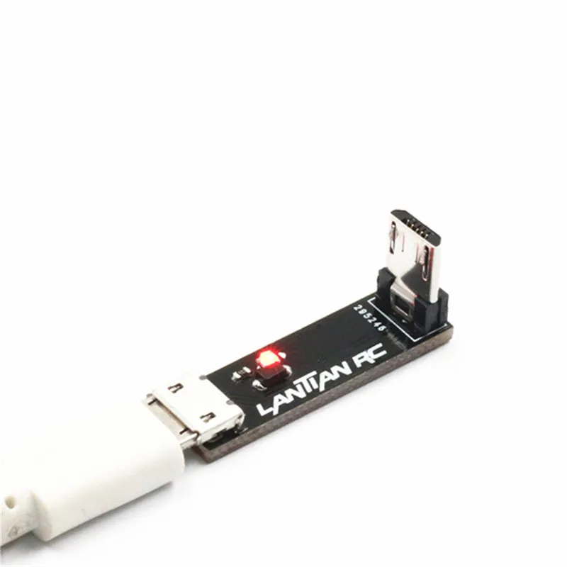 Оригинальный L Тип правый угол микро USB модуль расширения передачи со