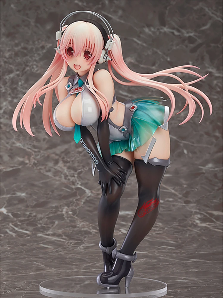 Nitro Super Sonic Super Sonico Racing Ver. ПВХ фигурка Аниме Сексуальная девушка 1/7 масштаб фигурка модель игрушки кукла подарок