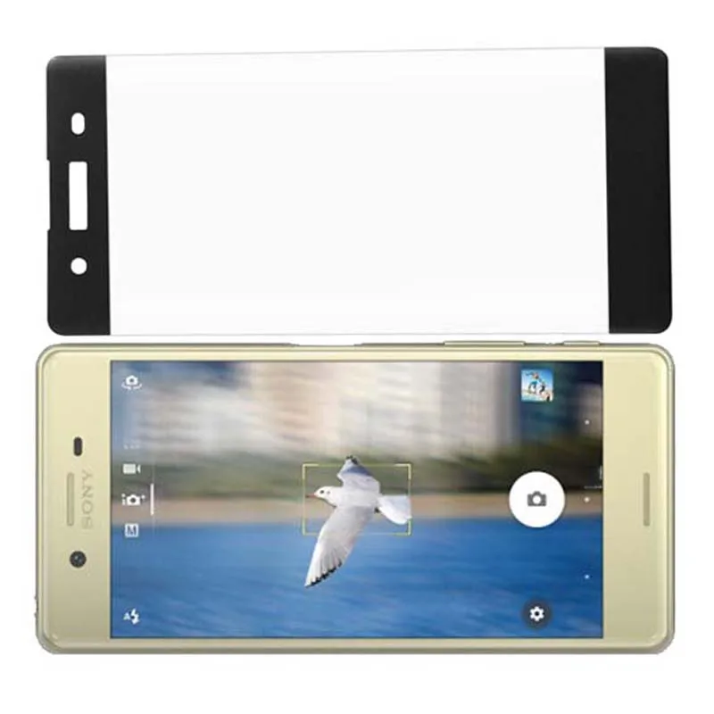 Для Sony Xperia XA экранная печать закаленное стекло для F3111 F3112 изогнутая поверхность