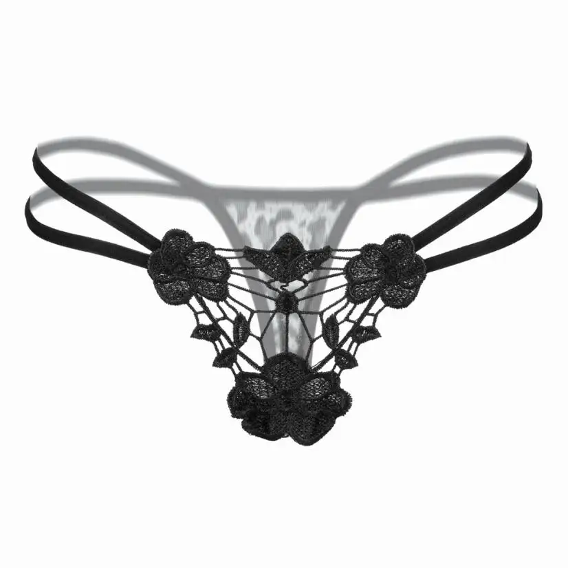 Женские сексуальные трусики танга Wmen's Bandage кружевные леопардовые стринги с