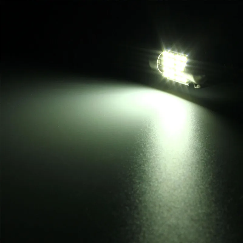 30 мм 120LM 2,3 Вт 20SMD белый 6000 К гирлянда Авто светодио дный Карта купол Интерьер лампочки DC12V Лампы для чтения