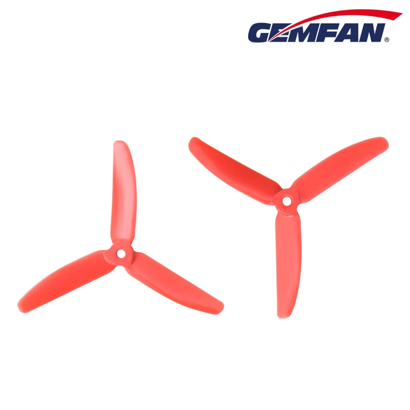 Gemfan мастер пропеллер 3 лезвия 5x4 дюйма реквизит Окаймленный FreyBule CW CCW для RC Multirotor 4