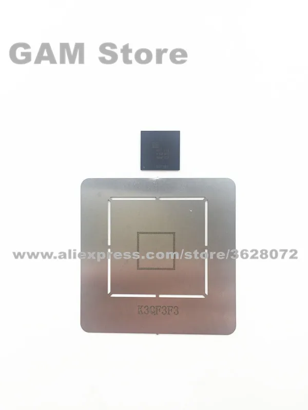 K3QF3F3 CPU RAM BGA трафарет реболлинг IC Chip Pins шаблон прямого нагрева|bga chip reballing|template stencil |