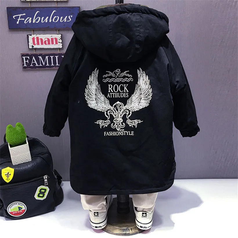 

Baby Boy Clothes 4-13T Boys Jacket Spring Boys Outwear For Children Kids Hooded Coats teenager Boy Windbreaker jacket
