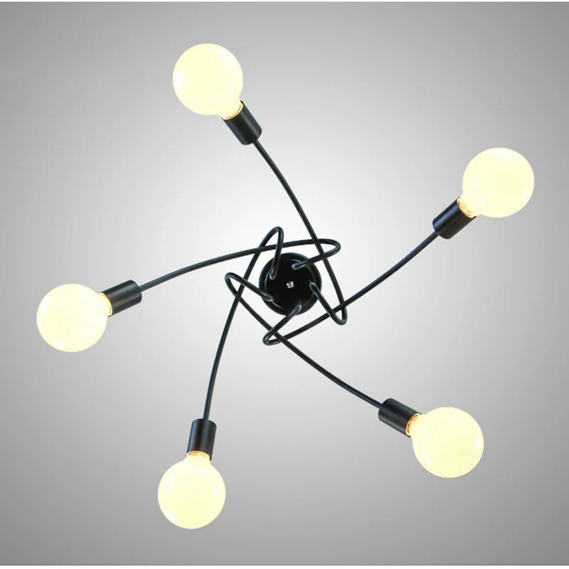Светодиодные светильники потолочные для гостиной Luminaria E27 fixutures детей дома lampras де