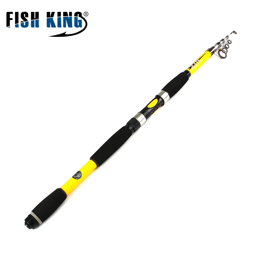 Удилище для карпа FISH KING Cast Tele стандартный вес 1 5 3 м C.W 15 150 г длина 45 68 см секов 130 240