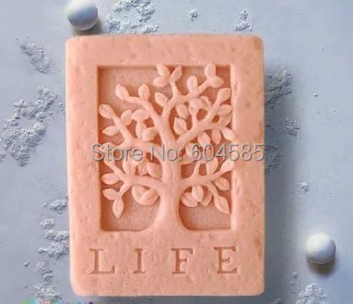 

LIFE tree S0216, силиконовая форма для мыла ручной работы, формы для мыла ручной работы
