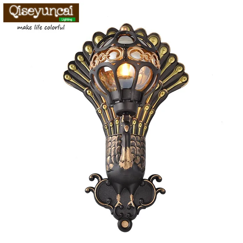 Уличные светильники в европейском стиле непромокаемые Настенные для сада