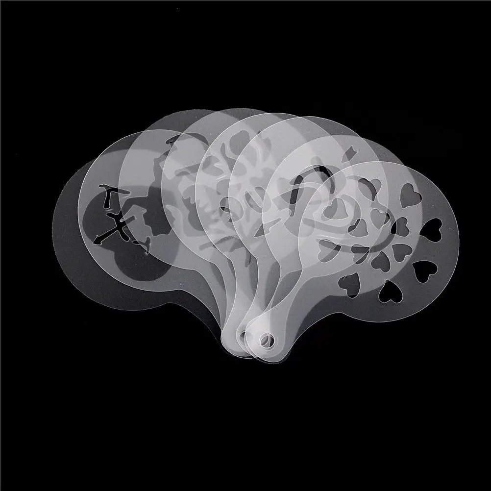 8 шт./компл. трафареты для торта|cookie decorating|cake stencilcoffee mold |