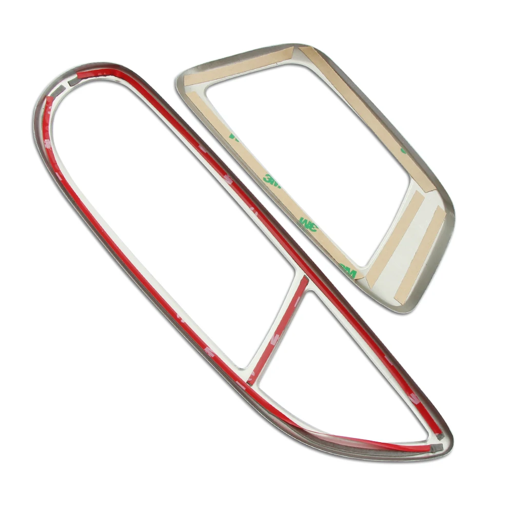 Стайлинг автомобиля нержавеющая сталь наклейки с внутренней ручкой двери