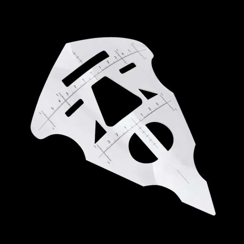 Горячее новое поступление микроблейдинг многоразовый макияж бровей мера