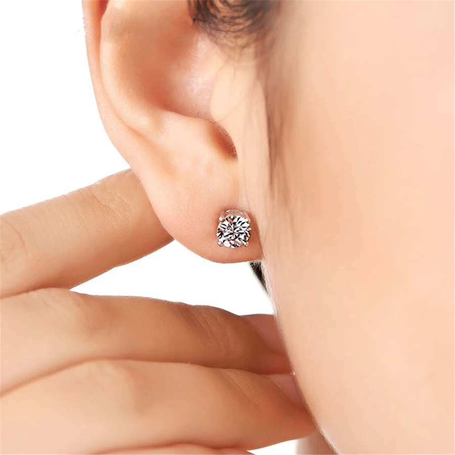 Malanda Фирменная Новинка Круглый Серьги-гвоздики для Для женщин классический Щепка