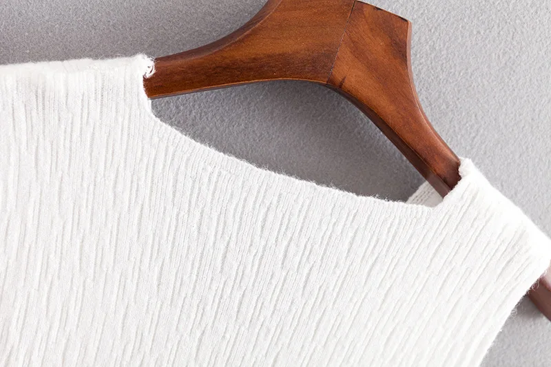 Женский Повседневный вязаный жилет свободный тонкий большого размера одежда для