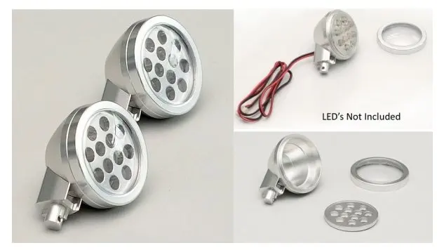 

baja 5b cnc alloy metal light cover set