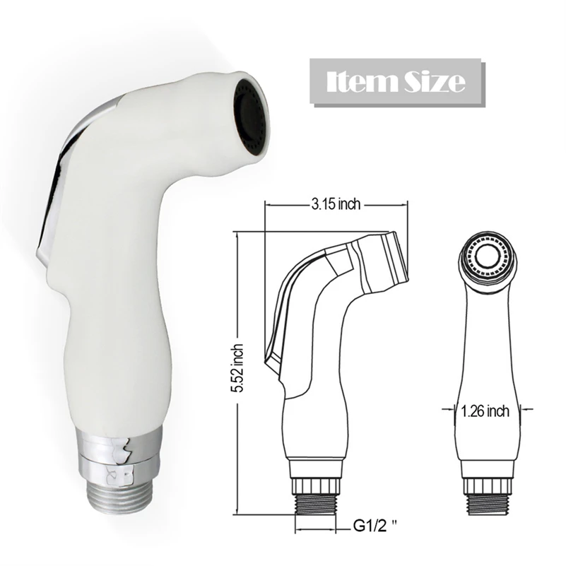 Ручной распылитель для подгузников лейка душа из АБС пластика душ биде Shattaf шланг
