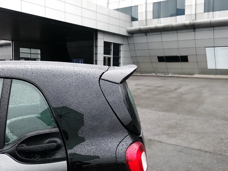 Часть углеродного волокна стекло FRP тело комплект подходит для 15-17 Smart Fortwo C453 Forfour W453 AMG стиль Передний Задний бампер юбки спойлер