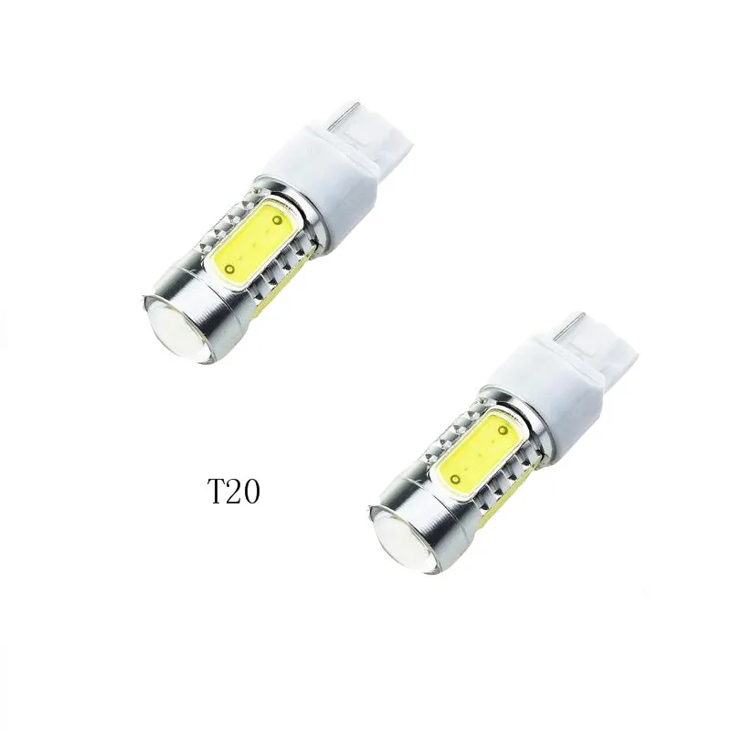 Светодиодная лампа 1157 1156 T20 DC12V COB 5S 7 5 Вт высокая мощность авто задний ход белый