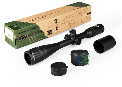 Тактический прицел для винтовки Canis Latrans страйкбола 4-16x40 оптический 1 дюйм черная