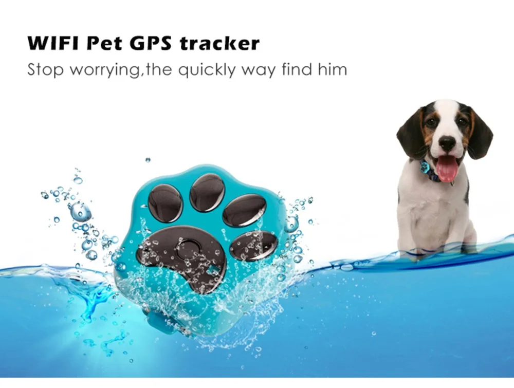 Водонепроницаемый V30 мини gps трекер Wi-Fi SMS локатор lbs для домашних животных ошейник для собак и кошек детские анти-потерянный свет бесплатное программное обеспечения для отслеживания приложений