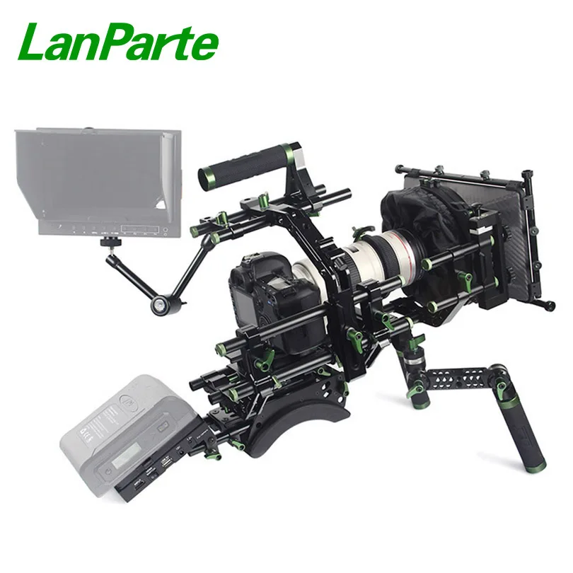 Lanparte универсальная камера Rig V2 C с Карбоновым волокном Матовая коробка и