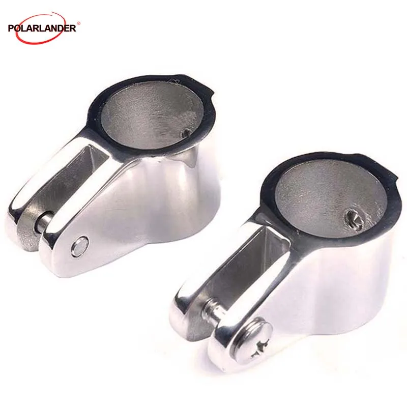 

1PC 22mm/25mm 0.87 Inch Heavy Duty umbrella Jaw Slide yacht Boat Awnings Top Hinged Stainless