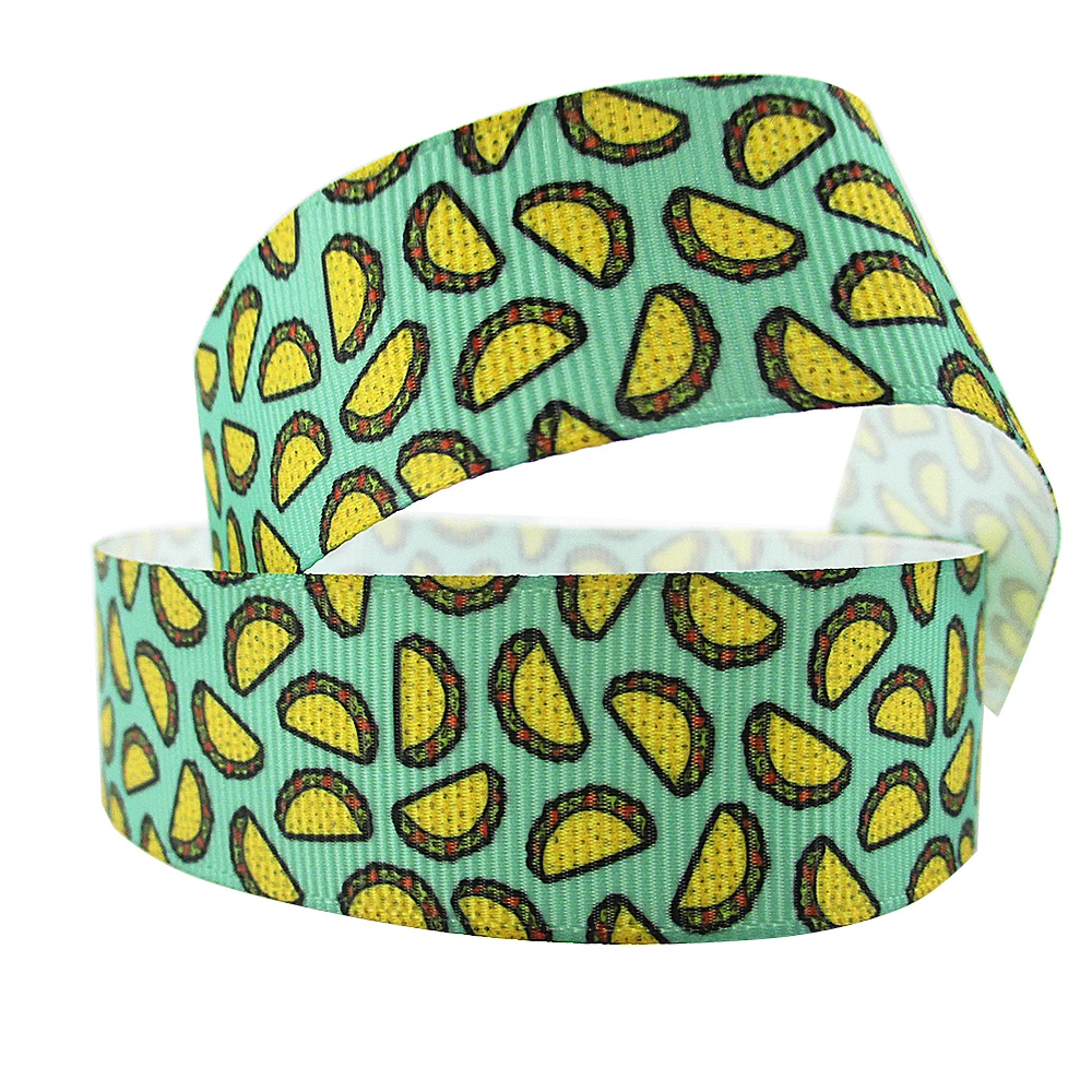 David accessories 5/", 7/8", ", 1,5" с принтом в виде арбуза, Полиэстеровая корсажная лента 5yds, сделай сам, ручная работа, свадебный подарок, обручальные кольца, 5Yc3649