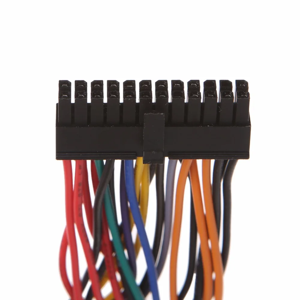 PSU ATX 24Pin папа к женскому питанию удлинитель адаптер кабель для