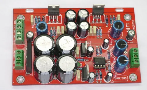 LM1875 + NE5532 усилитель мощности (увеличение 2*4700 мкФ) | Электроника