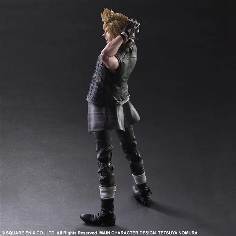 Экшн-фигурки Final Fantasy Prompto Play Arts Kai ПВХ игрушка 25 см аниме модель для фильма XV Playarts |