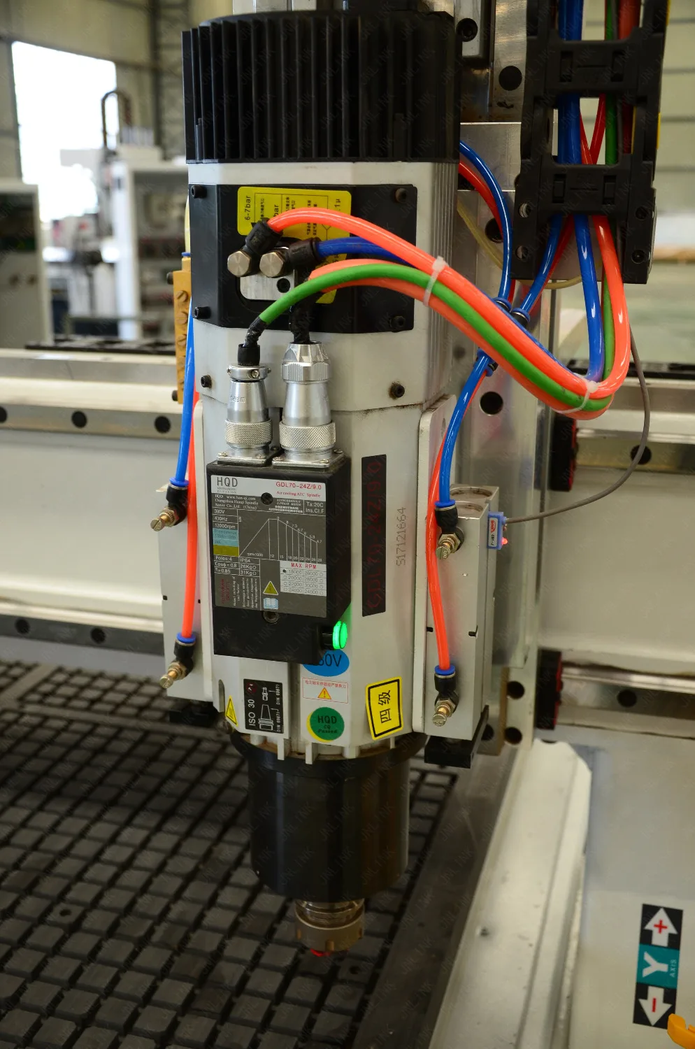 Сделано в Китае Настольный вращающийся шпиндель atc cnc деревообрабатывающий