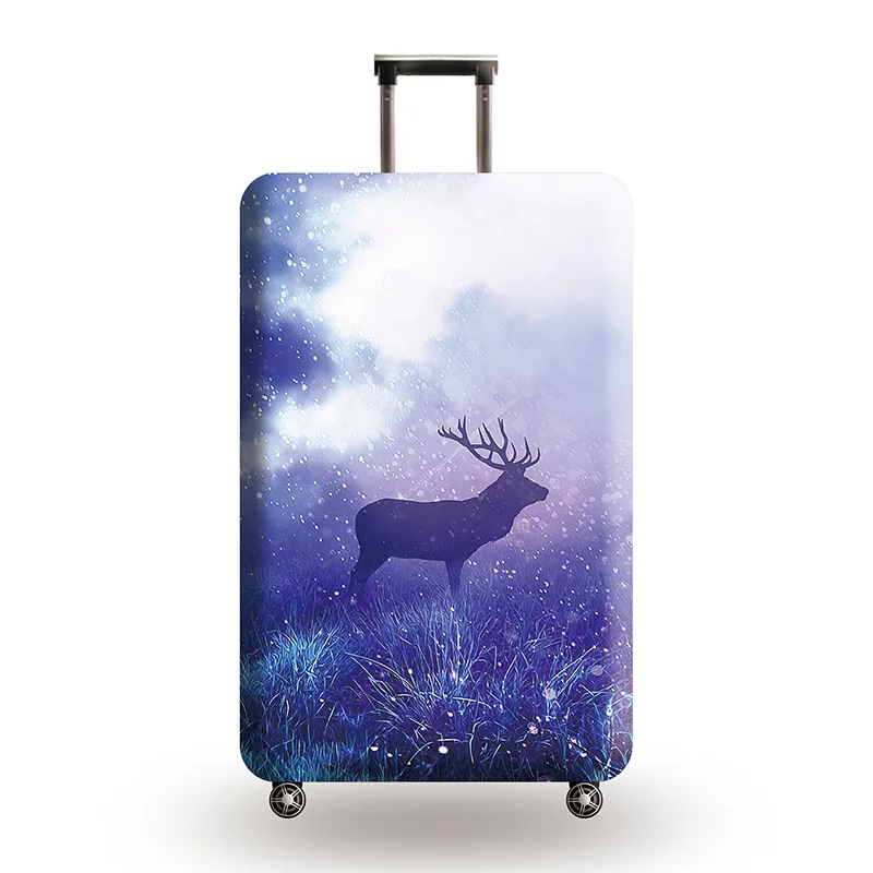 Лидер продаж Модный Эластичный тканевый защитный чехол для багажа диагональ