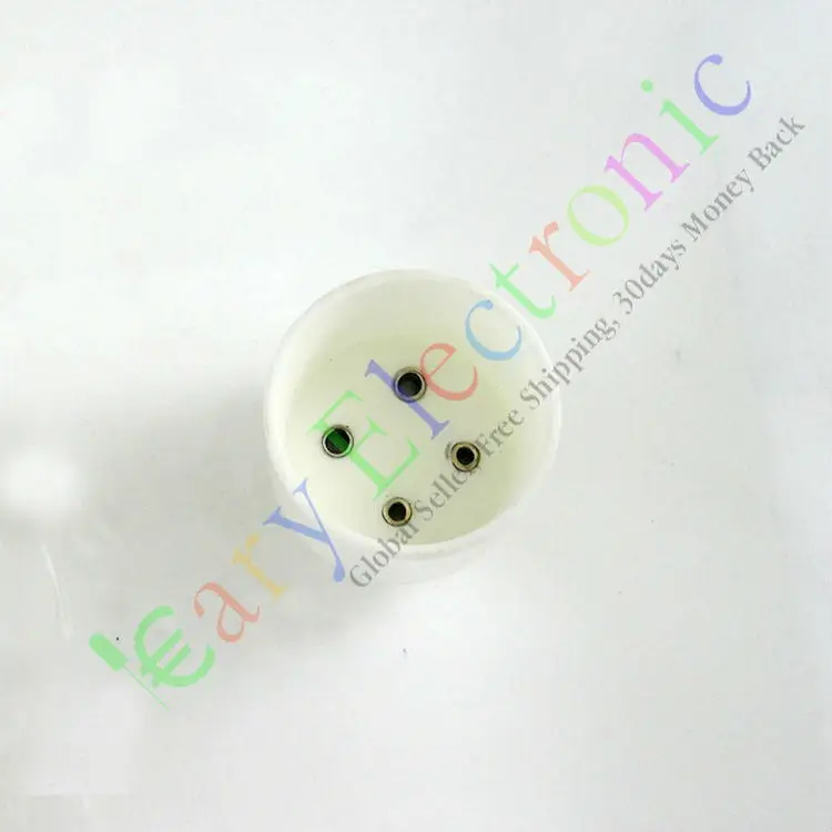 Оптом и в розницу 8 шт 4pin керамика гнезда вакуумных трубок клапанная база Fr U4A 300B 811