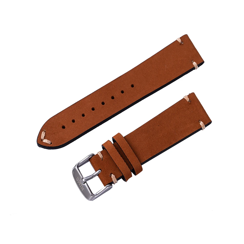 HIMQ 20/22 мм 1603 SKX007 винтажный быстросшитый кожаный ремешок | Наручные часы