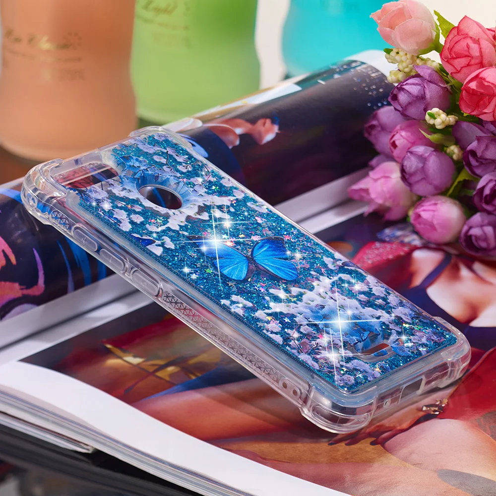 Xiaomi Redmi 6A случае Xiomi Redmi 6 принципиально Redmi6A динамичный, жидкий песок Накладка для Xiaomi Redmi A6 xaomi Redmi 6A силиконовый чехол