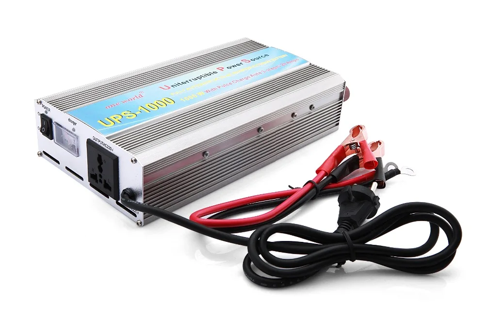 Инвертор для автомобиля 1KW/1000W 12V/24VDC инвертор 220V модифицированный синусоидальный