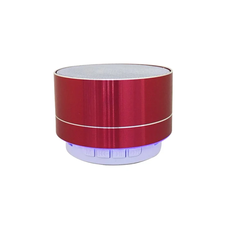Беспроводной Bluetooth динамик алюминиевый портативный с TF картой Громкая связь