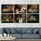 Украшение для дома, картины на стену для гостиной, холст с печатью постера картины, Нидерланды, Jan Davidsz de Heem