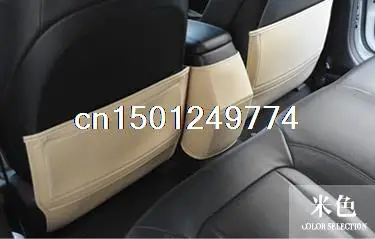 Кожаные аксессуары для автомобиля, детские защитные чехлы на заднюю часть сиденья для toyota corolla axio 2007 2008 2009 2010 2011 2012 2013 - Название цвета: Зеленый