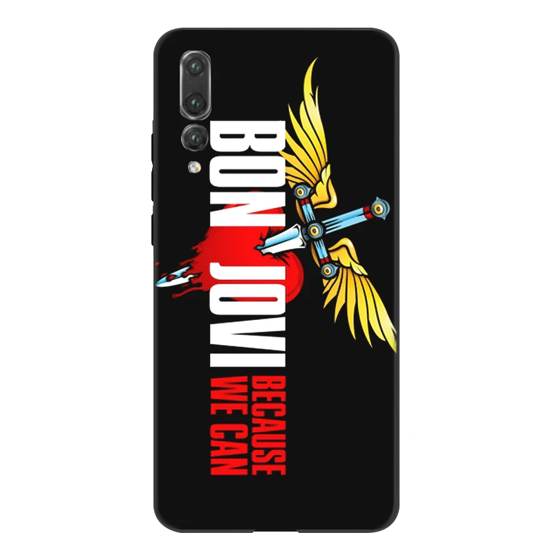 Desxz силиконовый чехол для телефона Huawei Y5 Y6 Y7 Y9 Prime Mate 10 Nova 2i 2 3 3i 4 Pro Lite сумка Bon Jovi Rock