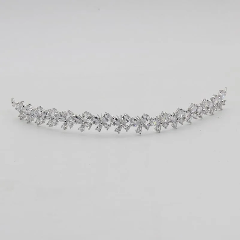 Красные Деревья брендовые Роскошные AAA кубический циркон бабочки повязки для